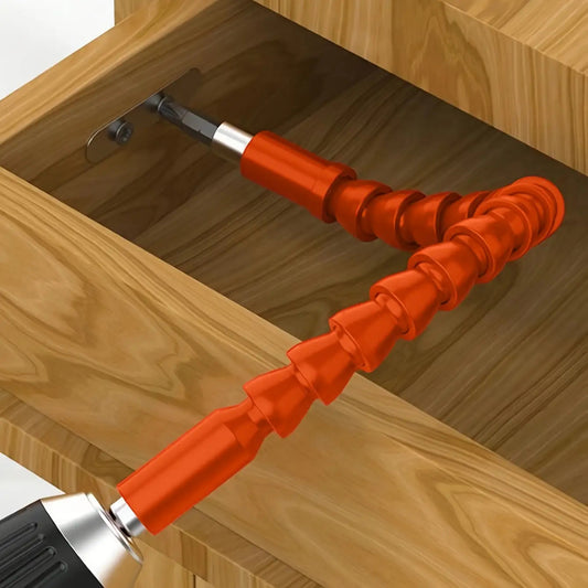 Electric Drill Universal Joint, Orange, Universal Soft Shaft