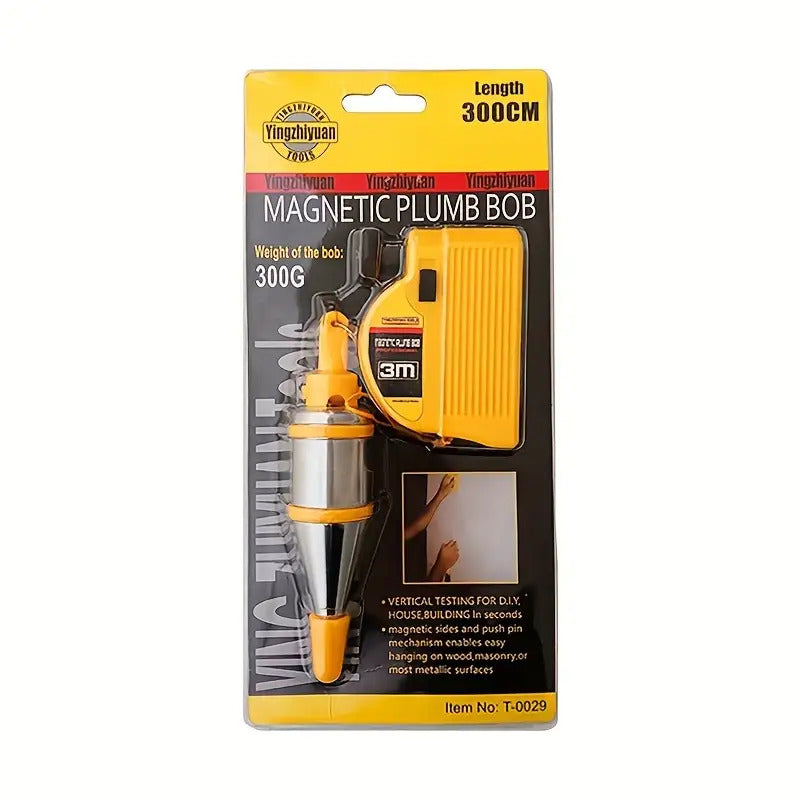 1pc Magnetic Plumb Bob, a Magnetic Line Weight for Vertical Alignment