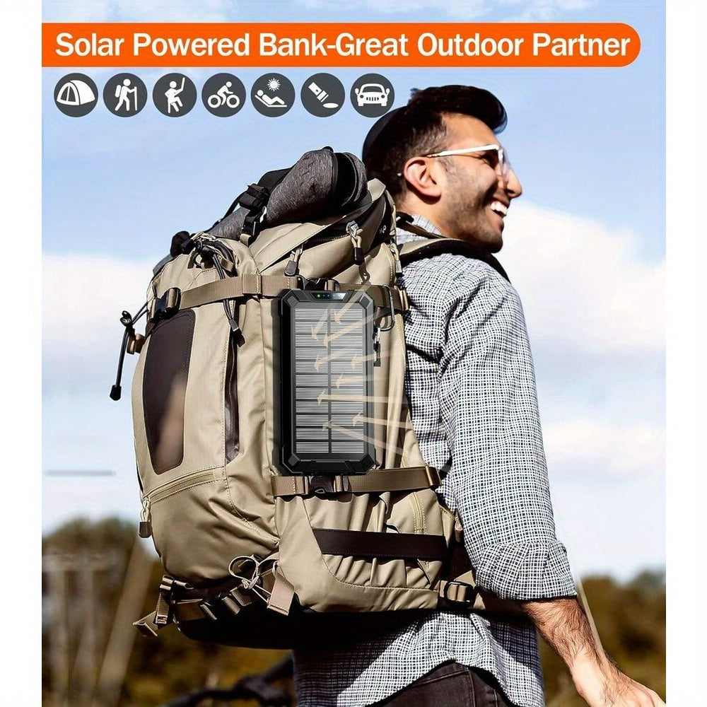 20000mAh Solar Tactical Power Bank