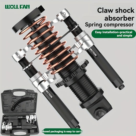 Shock absorber spring compressor removal tool