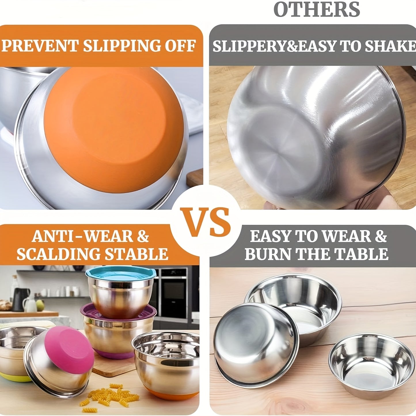 Mixing Bowls with Airtight Lids