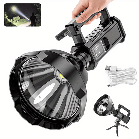 Powerful LED Flashlight Handheld Searchlight