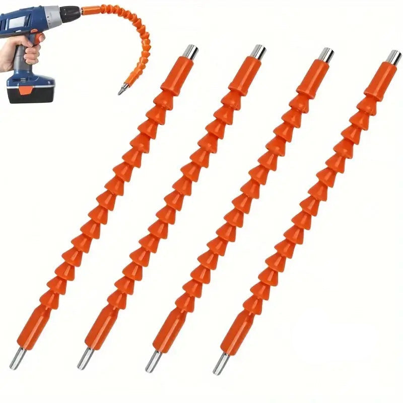 Electric Drill Universal Joint, Orange, Universal Soft Shaft