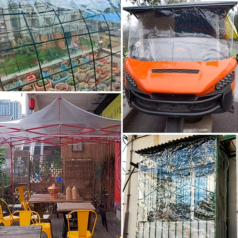 Heavy-Duty Transparent PVC Waterproof Cloth