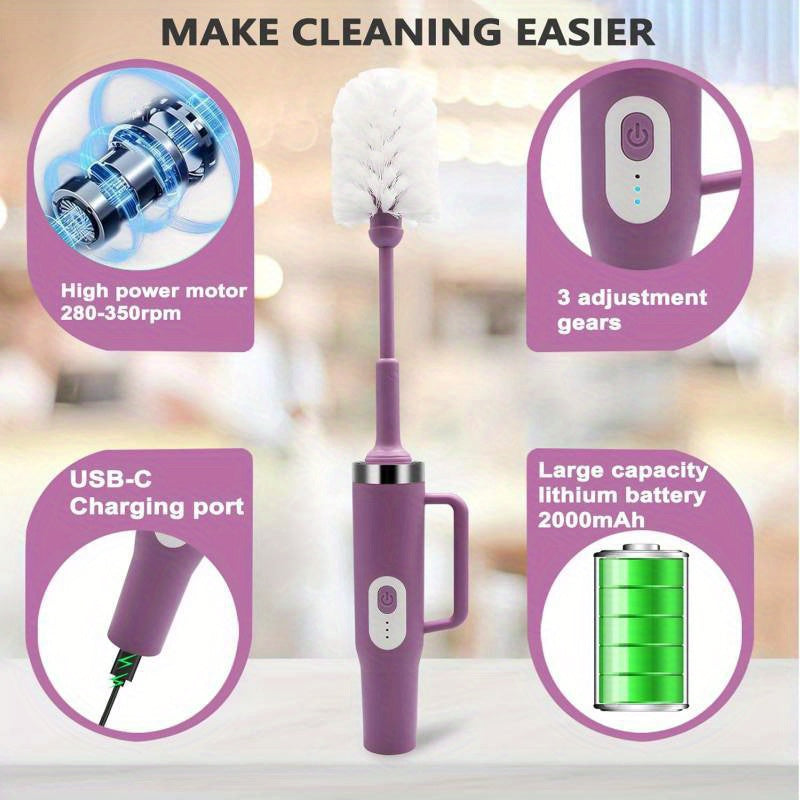 Electric Brush for Cleaning Water Bottles