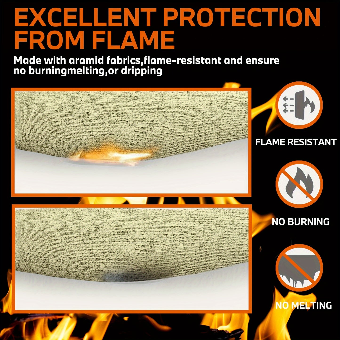 4 pairs of Heat Resistant Sleeves