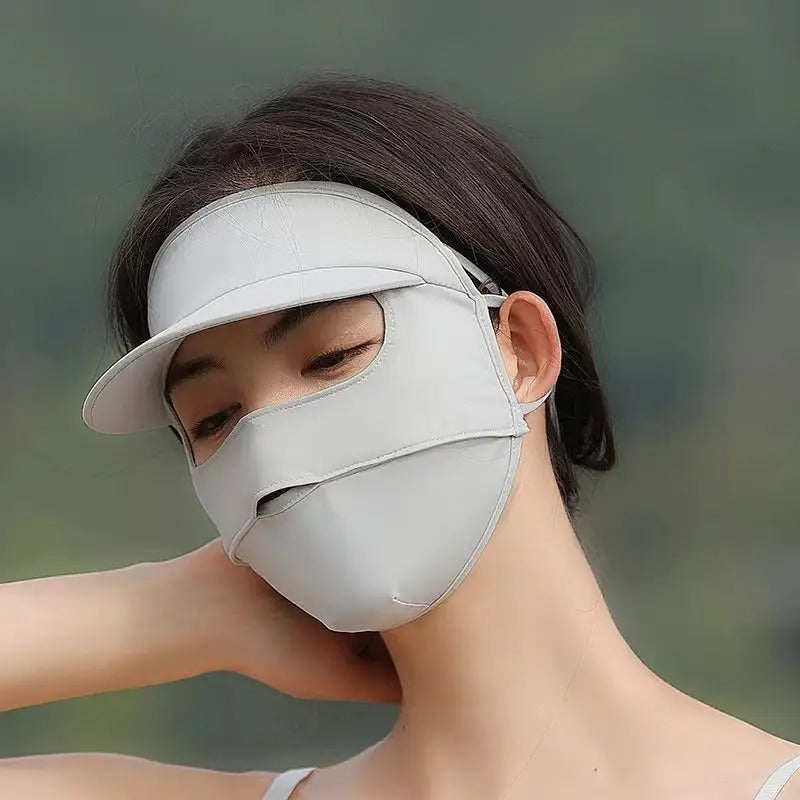 2025 Three-in-one Spring and Summer New Sunscreen Full Face Mask