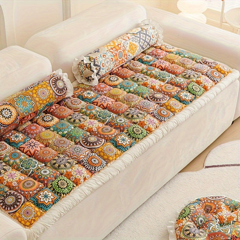 A bohemian style four seasons non-slip high quality sofa cushion