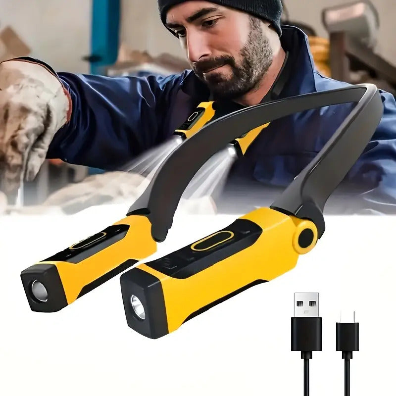 Rechargeable Work Light，Portable Emergency LED Flashlight