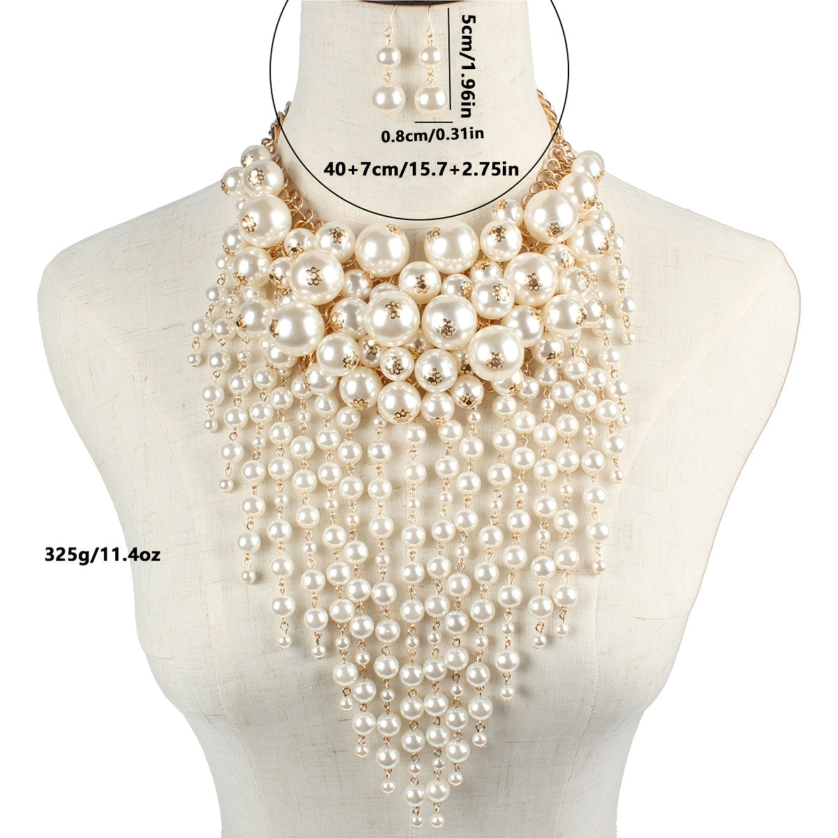 Multi-Layer High-Luster Necklace