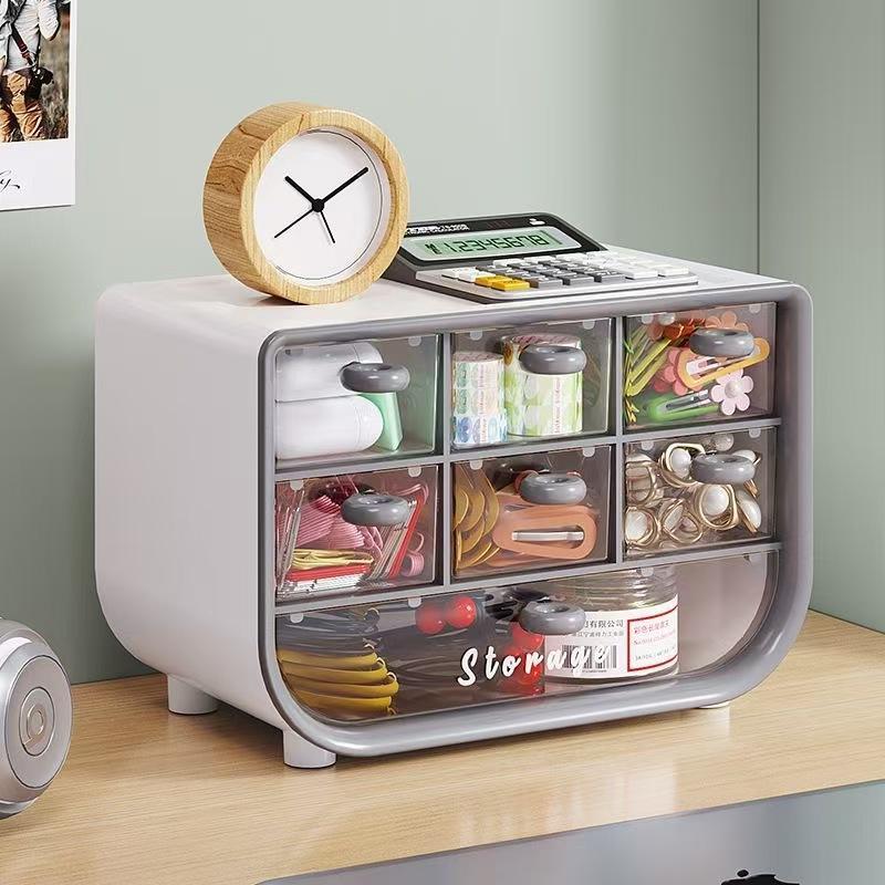 5pcs Multi Grid Large Capacity Storage Box