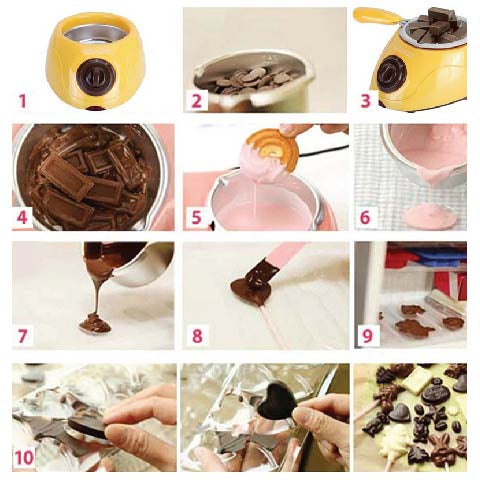 Mini Electric Fondue Chocolate Melting Pot