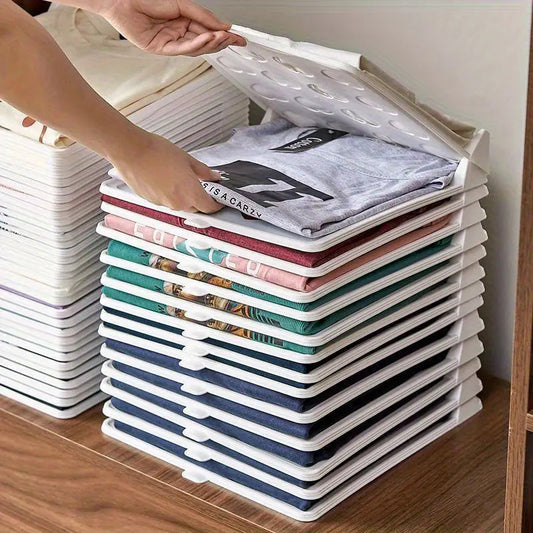 20pcs  Stackable Clothes Storage Panels