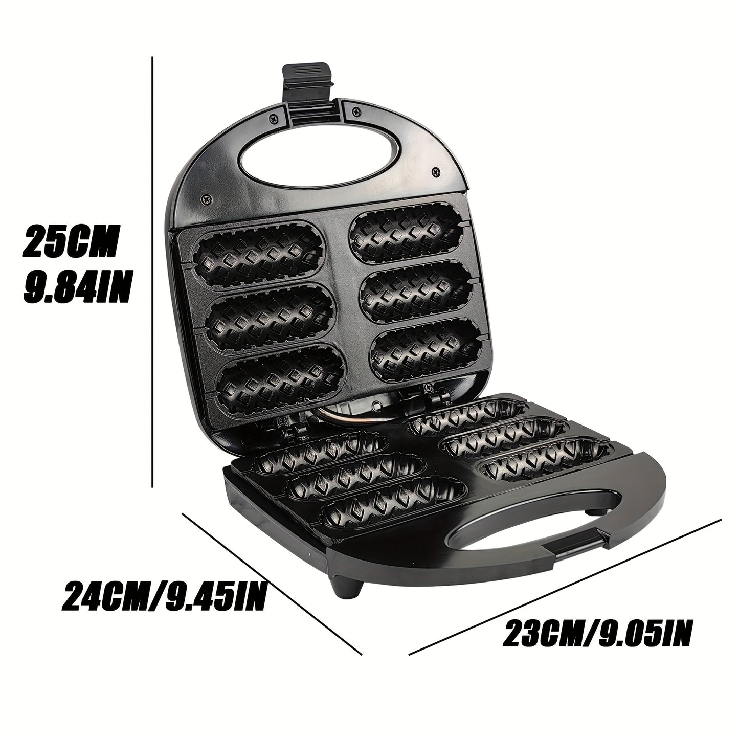 375W Waffle Iron Corn Hot Dog Maker
