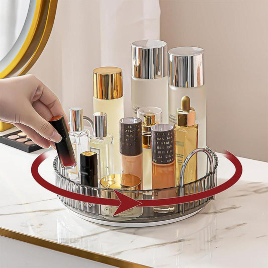 Rotatable Vanity Desk Jewelry Display Stand