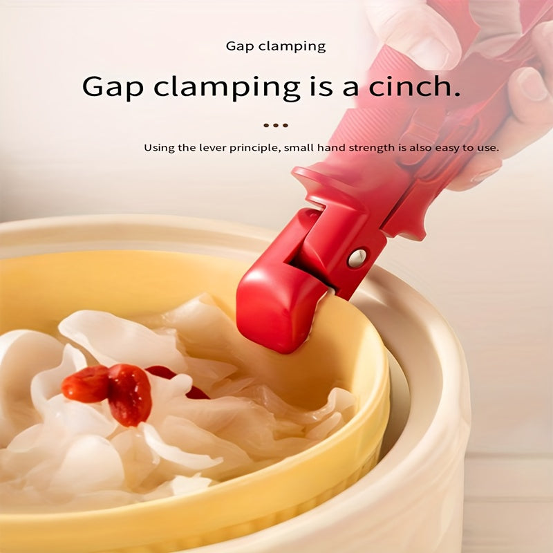 2-in-1 Non-Slip Dish Clamp & Bowl Lifter