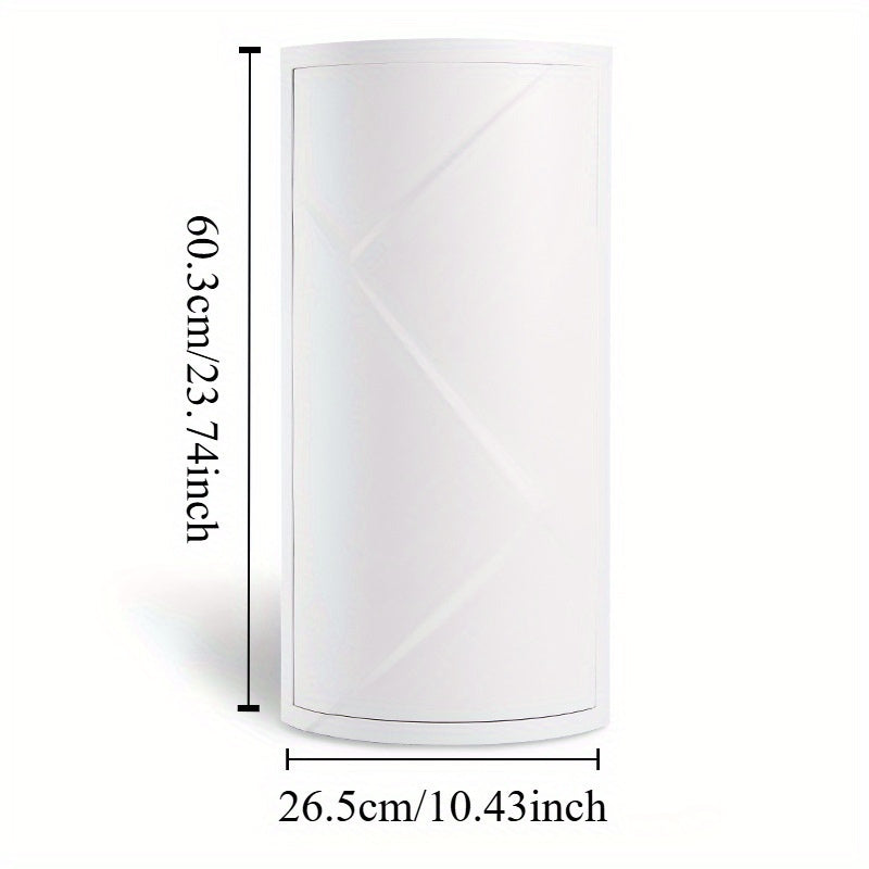 1pc Space-Saving Rotating Corner Shelf