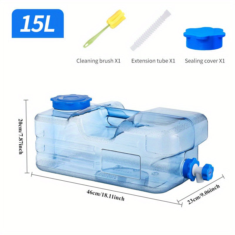 15L BPA-Free Portable Water Storage Container with Spigot