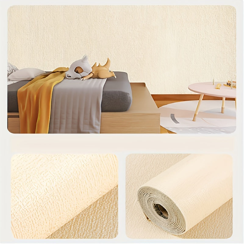 3D Thermal Insulating Wall & Ceiling Panels - Self-Adhesive Waterproof Vinyl Wallpaper