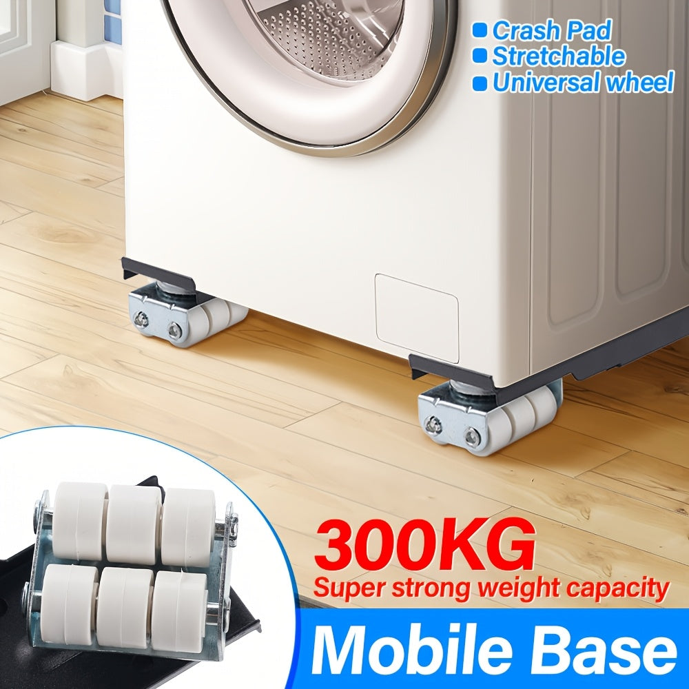 360° Expandable Appliance And Furniture Cart with Heavy-Duty Mobile Wheels