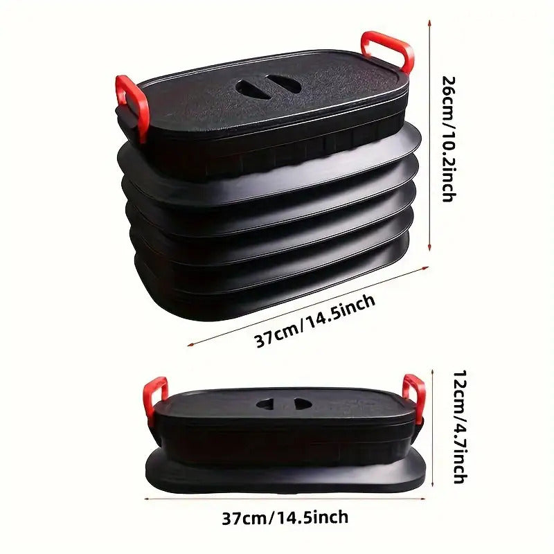 Durable Portable Car Trunk Organizer with Handle