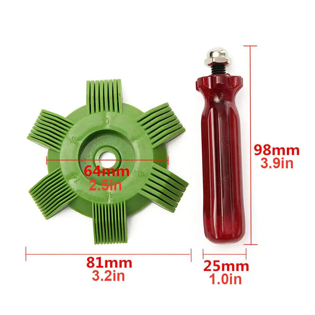 Car A/C Radiator & Condenser Fin Repair Tool