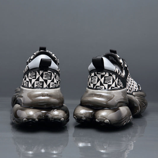 2025 Thick-Soled Rubber-Coated Dad Shoes