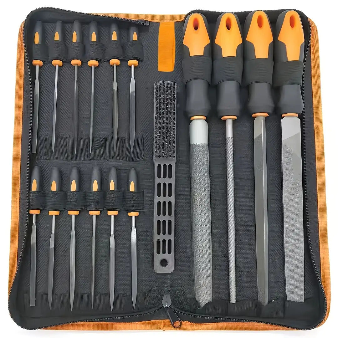 17pcs file set with carrying case