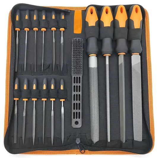 17pcs file set with carrying case