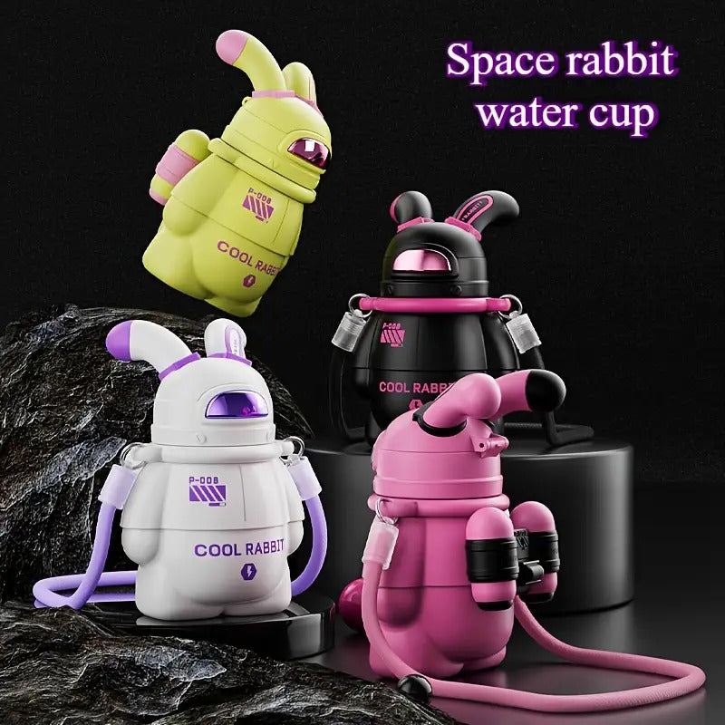 Portable Strap 316 Stainless Steel Sports Water Bottle