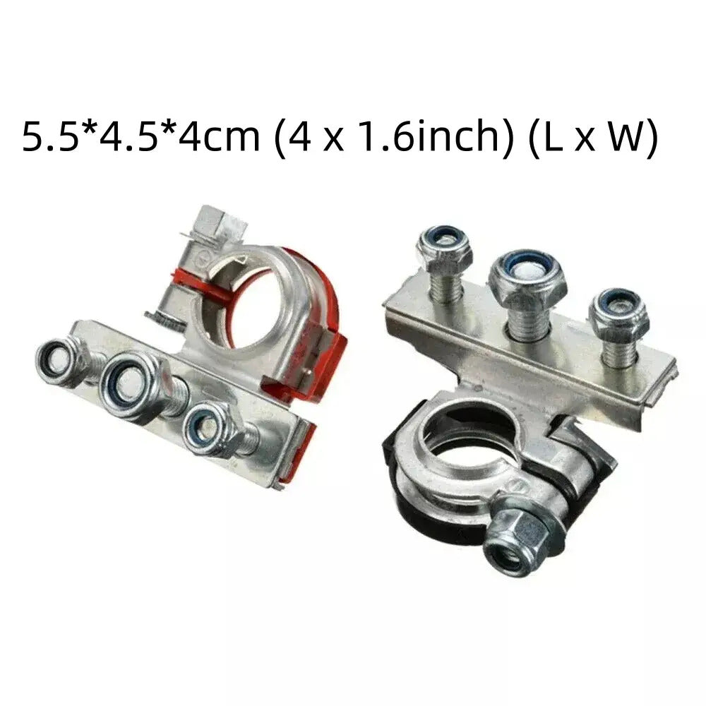 2pcs Battery Terminal Clamp Connectors