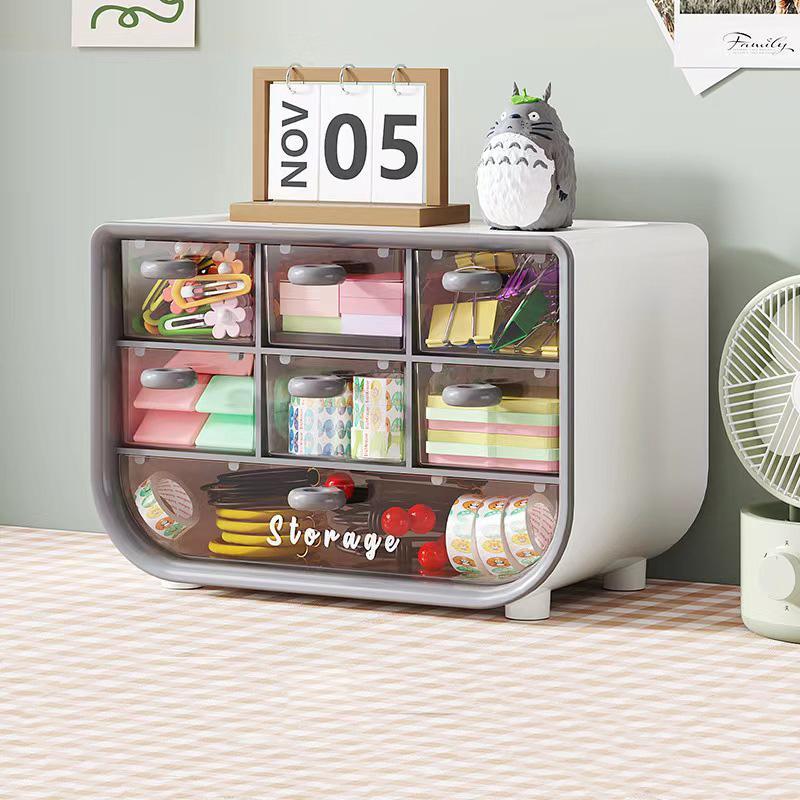 5pcs Multi Grid Large Capacity Storage Box