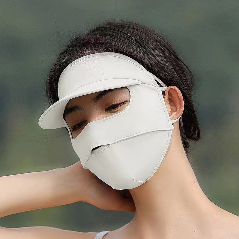 2025 Three-in-one Spring and Summer New Sunscreen Full Face Mask