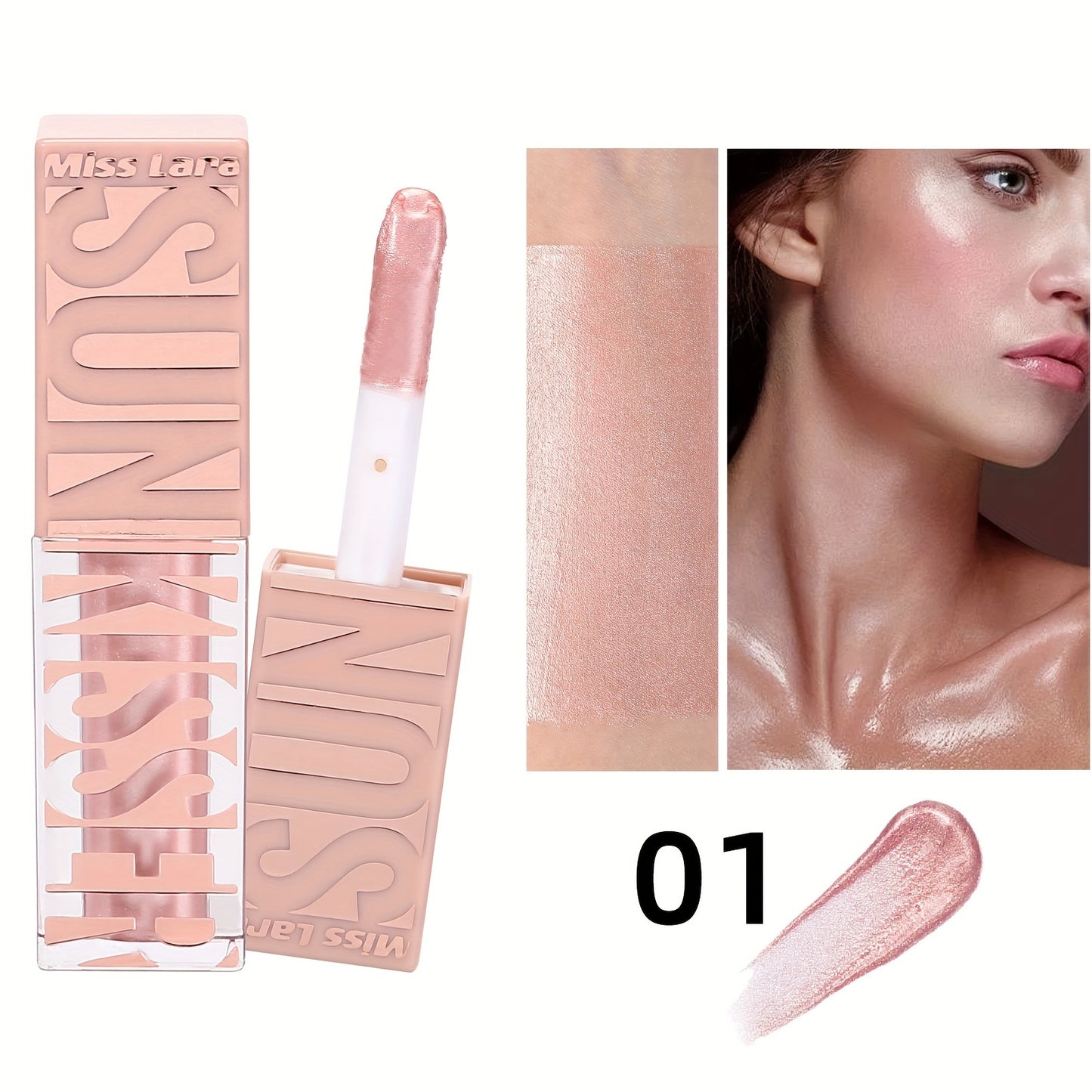 [Facial Brush Head Valentine's Gift] Liquid Highlighter