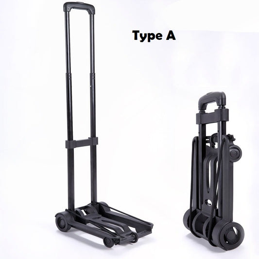 Lightweight portable luggage cart