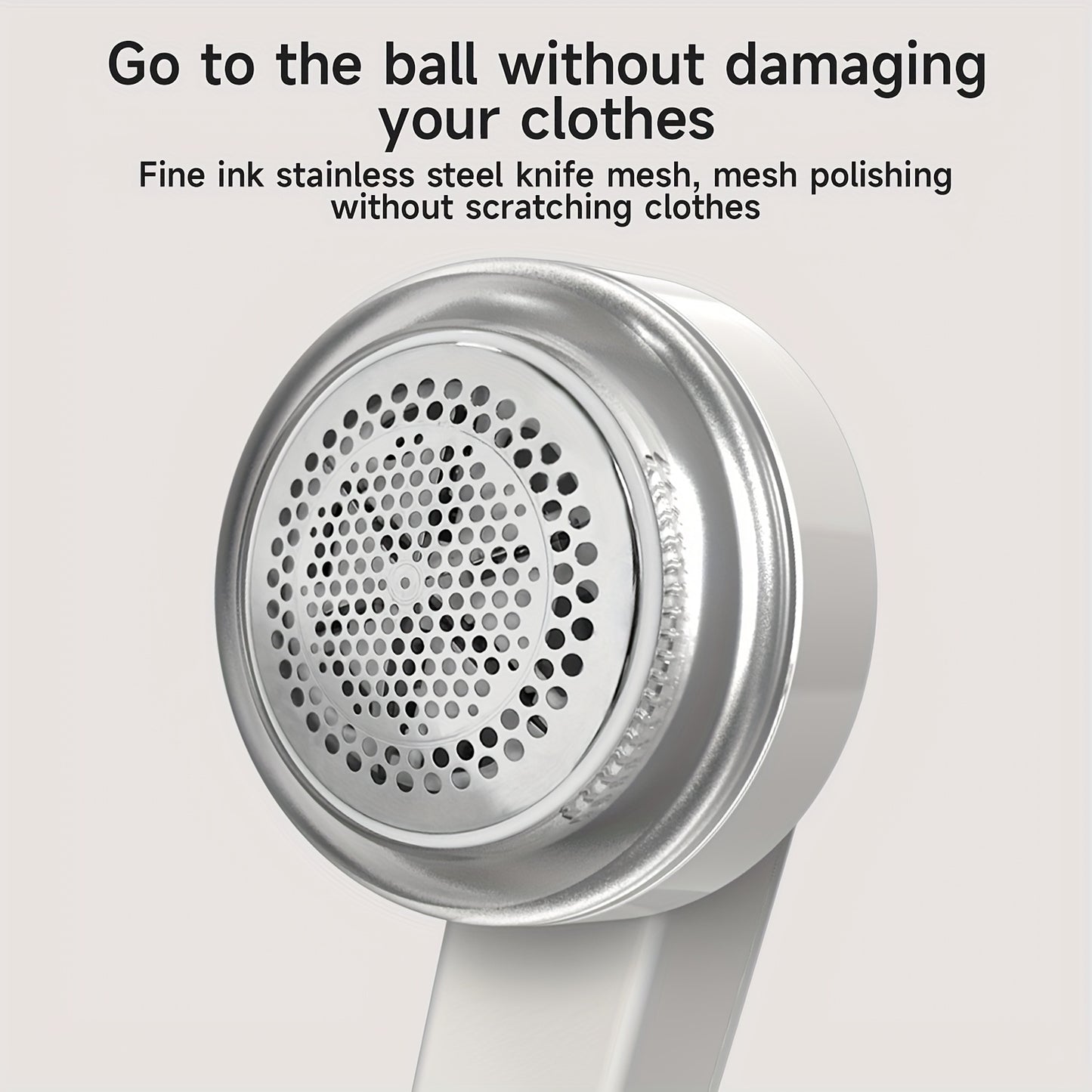 Portable Rechargeable Lint Eraser with Cleaning Brush