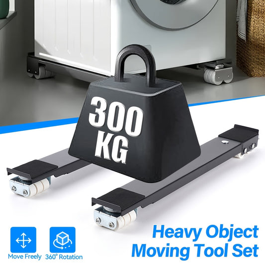 360° Expandable Appliance And Furniture Cart with Heavy-Duty Mobile Wheels