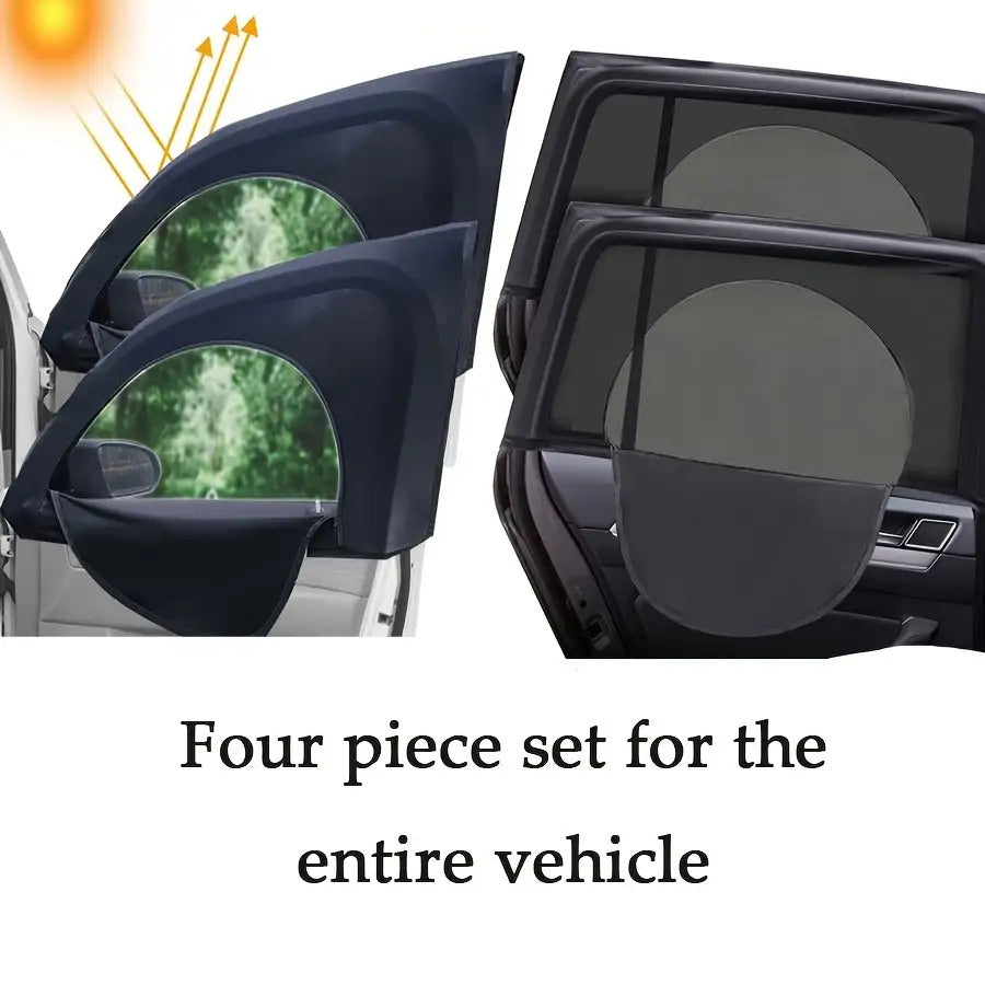 Car Privacy Screen with Zipper