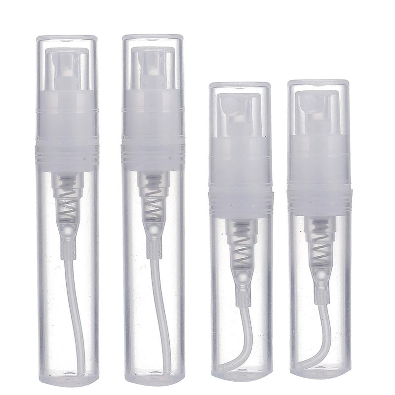 120Pcs Transparent Plastic Spray Bottle