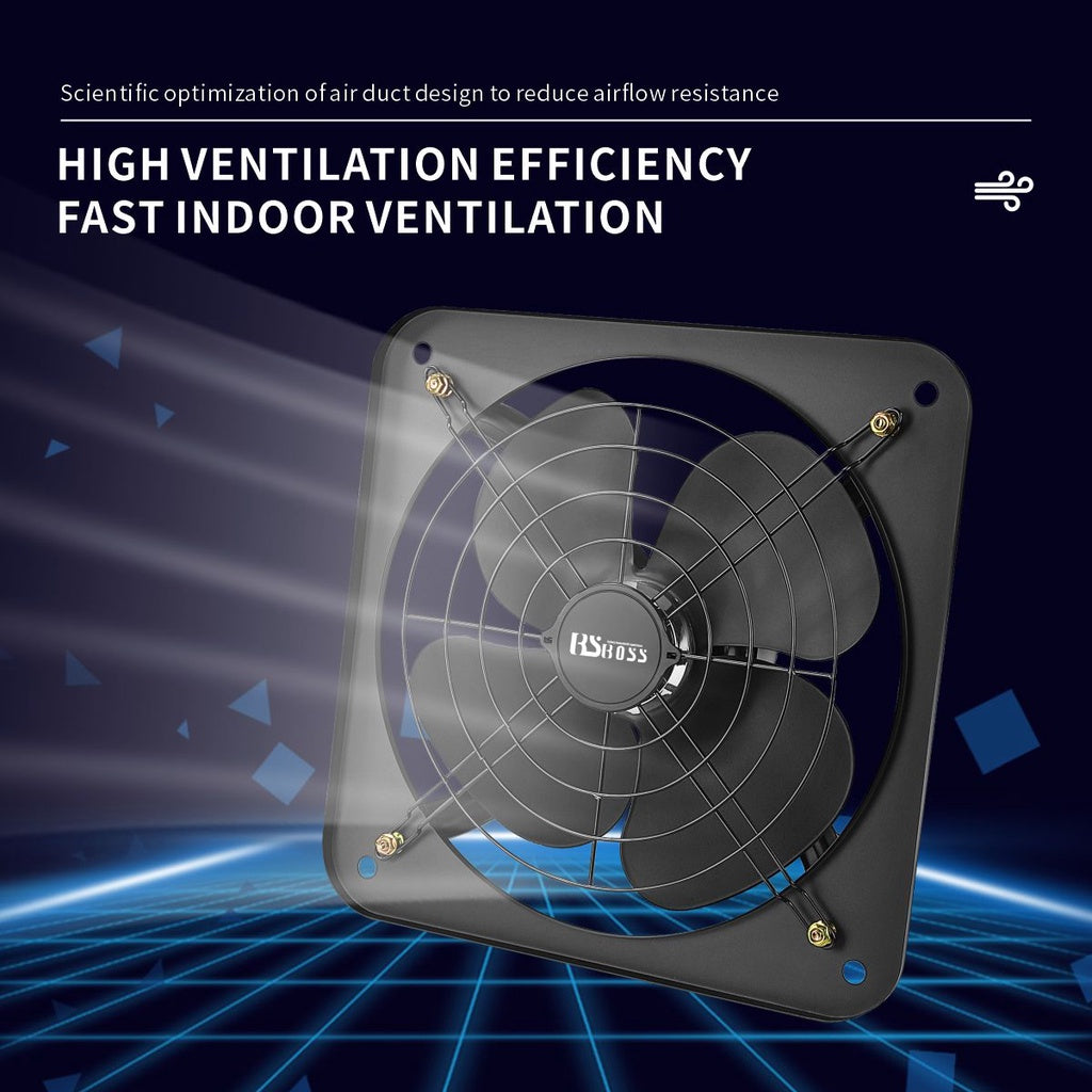 10 inch Wall Type Light Duty Industrial kitchen ventilation fan