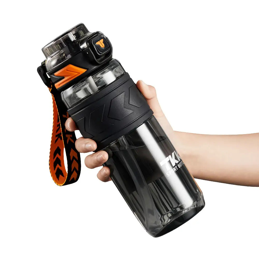 Portable Water Bottle with Straw Lid Straw Filter