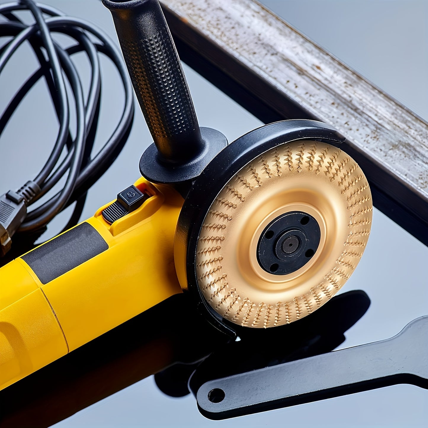 5pcs Of Angle Grinder Wood Carving Disc Set